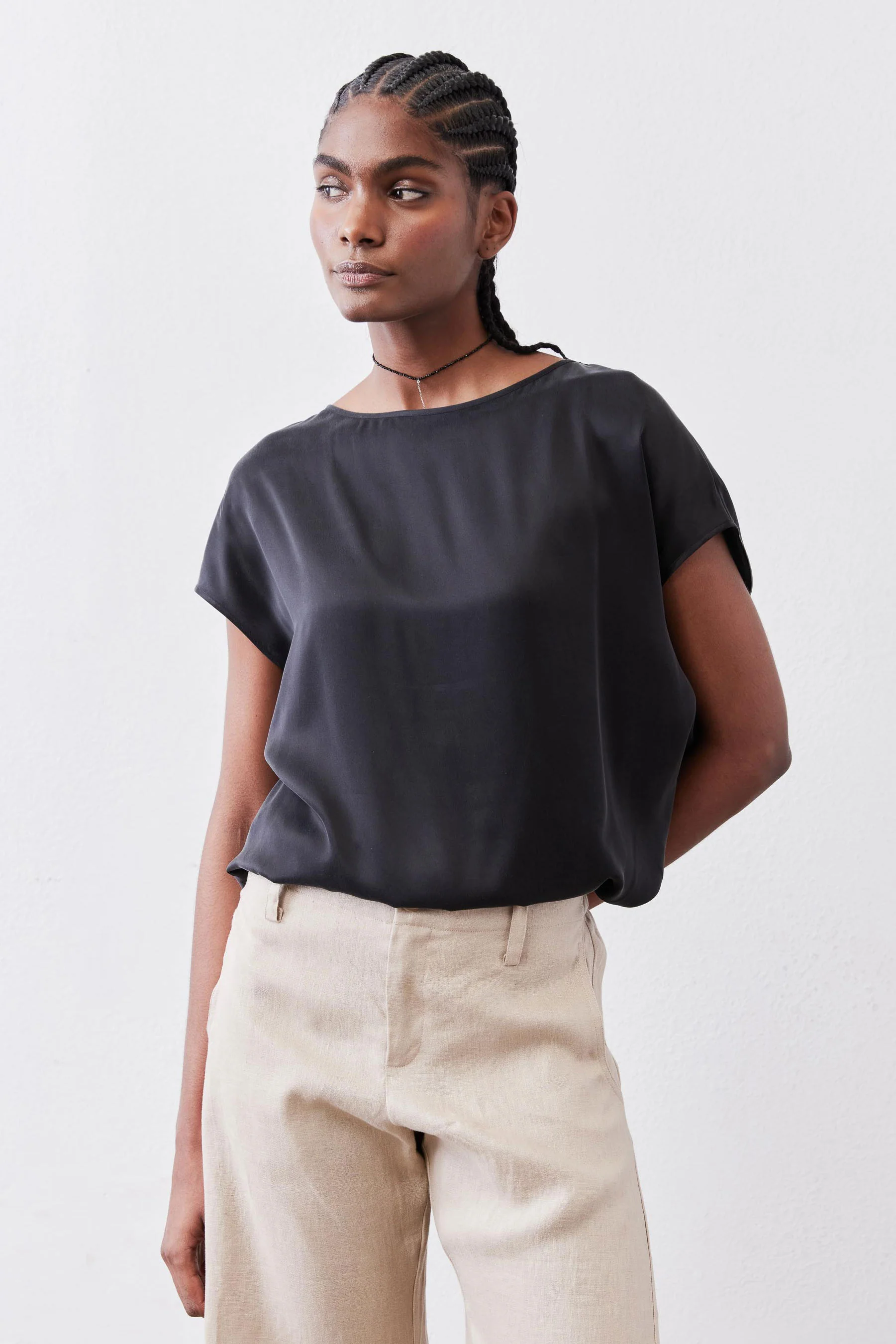 Washable Silk Tops